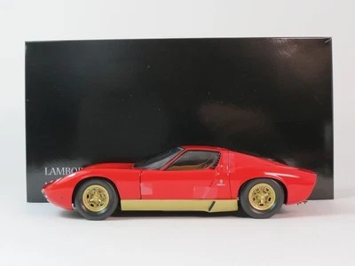 Kyosho Lamborghini Miura P400 red gold 1968 1/18 KS08314R - Immagine 1 di 4