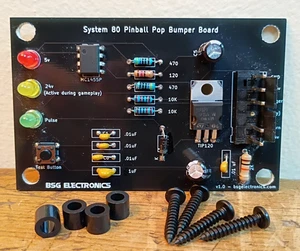 Pop Bumper Driver Board For Gottlieb System 80 Pinball Machines - Picture 1 of 7