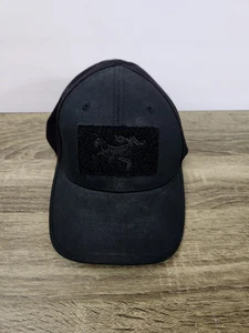 Arc'teryx LEAF BAC Hat Cap Men's Fitted Size L/XL Black Flex Fit - Picture 1 of 6