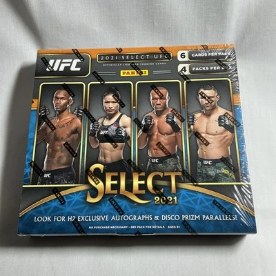 2021 Panini Select UFC H2 Hybrid Hobby Factory Sealed Box - Image 1 of 3