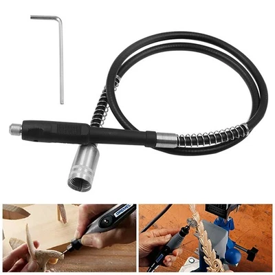 Attachment Rotary Drill Tool Drive Flex Shaft For Dremel Flexible Extension ↷ - Image 1 of 4