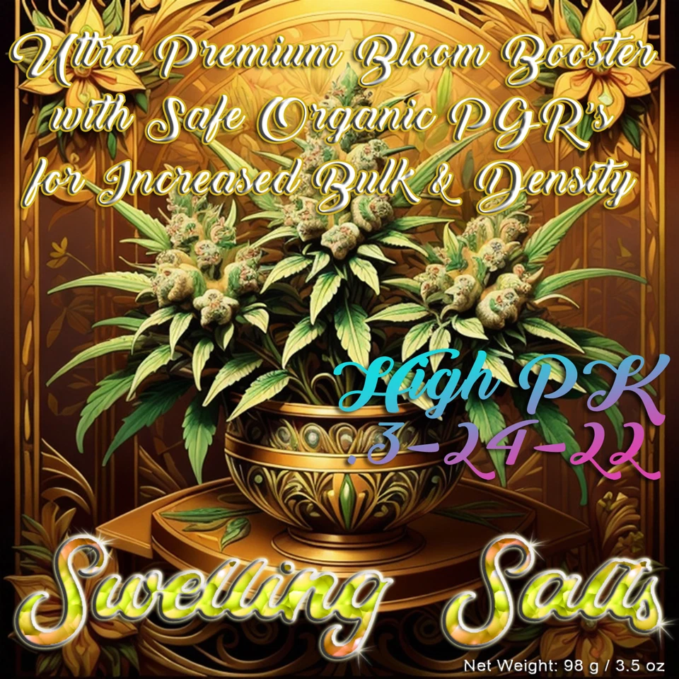 Sais de inchaço | reforço de flor | reforço de botões | reforço PK | fertilizante floral - Imagem 1 de 4