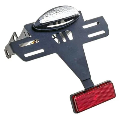 For Kawasaki Ninja ZX6R 2007-2008 Puig 4456N Black License Plate Support - Imagem 1 de 2