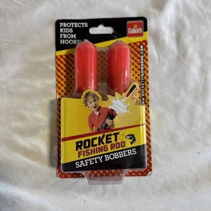 Bobbers de seguridad para niños Goliath de caña de pescar Rocket - Protege de anzuelos seguro NUEVO - Imagen 1 de 1