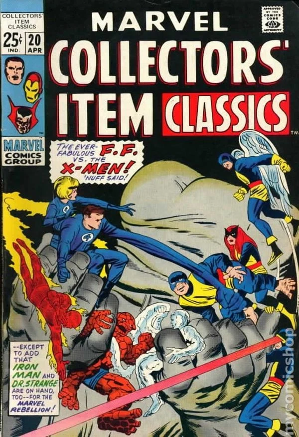 Marvel Collectors Item Classics #20 VG+ 4.5 1969 Stock Image - Image 1 of 1