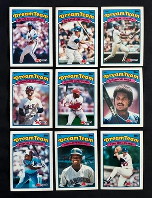 1989 Topps Kmart Dream Team Bell Baines Raines Дуайт Гуден Марк Грейс Герреро - Изображение 1 из 2