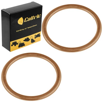 2x Junta de tubo de escape Caltric para Honda Super Hawk 1000 VTR1000F 1998-2005 Foto 1 de 4