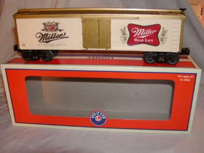 Lionel 2028250 Miller High Life Milwaukee WI Woodside Reefer O 027 MIB 2020 Seal - Image 1 of 4