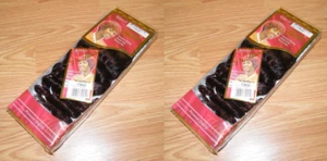 Lotto 2 Dr. Hair Yaki Deep Wave 10 (P1B/530) Confezione Oro Extension Capelli Umani - Foto 1 di 3