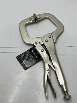 Abrazadera en C Forney Deluxe 70202 metal 3-3/4 pulgadas apertura 10-1/2 L x 3 W pulgadas Foto 1 de 4