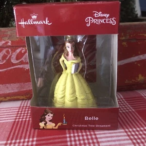 Hallmark 2018 Beauty and the Beast Belle Christmas Ornament Red Box Edition - Picture 1 of 3