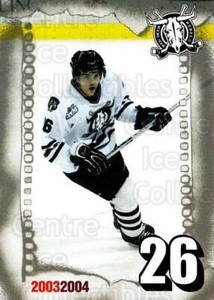 2003-04 Red Deer Rebels #1 Nathan Brice