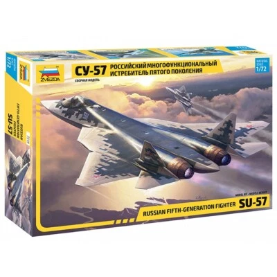Caza ruso quinta generación Zvezda #7319 1/72 SU-57 Foto 1 de 4