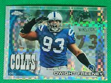 2010 Topps Chrome XFRACTOR #C209 Dwight Freeney HOF Indianapolis Colts