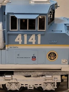 MTH Rail King GEORGE BUSH Locomotive #30-20635-1 - SD70ACe Diesel Engine w/ PS3 - Picture 1 of 9