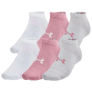 Under Armour Essential Low Sport Socks 6 Pair Lightweight Breathable Mens Ladies - Picture 1 of 3