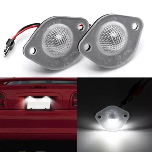 White LED License Plate Light Lamp For Ford Mustang 1994-2004 - Picture 1 of 6