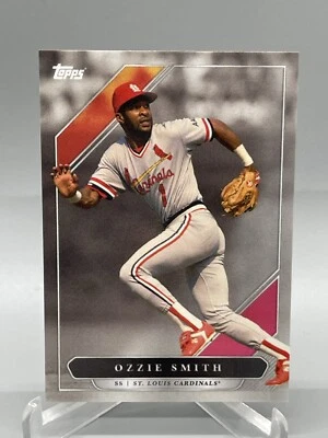 2021 Topps X Derek Jeter #11 Ozzie Smith  St. Louis Cardinals - Image 1 of 2