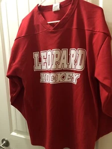 Athletic Knit Hockey Practice/play polyester Jersey Adult S Red - Picture 1 of 3