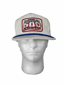 HOLY GRAIL!!! USA VINTAGE INDIANAPOLIS 500 1988 72ND ROPE SNAPBACK CORDUROY HAT! - Picture 1 of 10