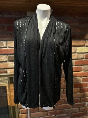 Breckenridge Black Women  XL coatigan - Image 1 of 4