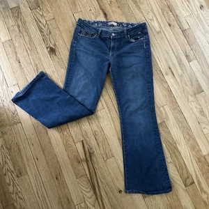 Jeans Paige premium denim jeans Hollywood Hills stivali classici taglia 32/12 - Foto 1 di 12