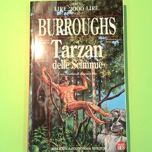 TARZAN DELLE SCIMMIE BURROUGHS BIBLIOTECA ECONOMICA NEWTON - Foto 1 di 1