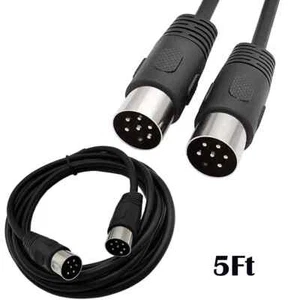 Cavo seriale Commodore 64 C64 unità disco o stampante 1541 1571 5 piedi DIN 6 PIN - Foto 1 di 6