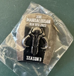 STAR WARS THE MANDALORIAN 3 2023 ILM CREW PIN Lucasfilm Gift VFX - Picture 1 of 2