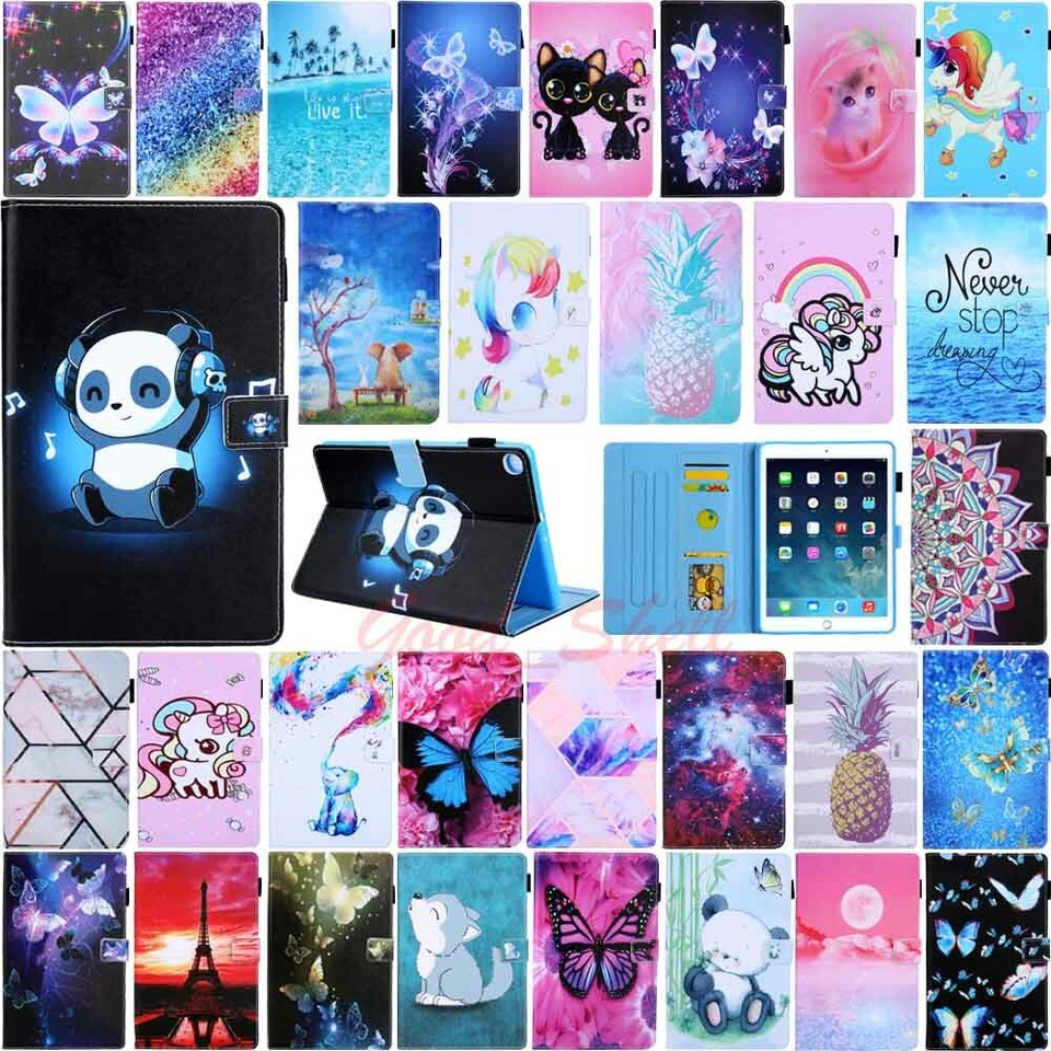 For iPad Mini (A17 Pro) 7th 6th 5th 4th 3rd Gen Magnetic Flip Leather Case Cover - Image 1 of 4