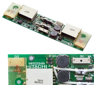 INVERSOR DE RETROLUZ HITACHI VNR10C209-INV PARA PANTALLA LCD TOSHIBA LTM10C273 D31 - Imagen 1 de 4