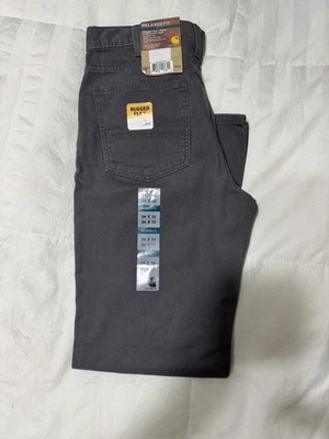 Carhartt Rugged Flex Knit Lined Rigby Dungaree Pants 34x32 - Image 1 of 4