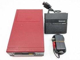 Nintendo Famicom Disk System HVC-022 + RAM Adapter + AC Adapter Tested  New Belt