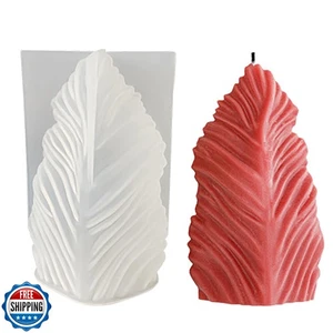 Korallenblatt Seifenform - 3D Silikonform für Harzguss und Kerzenherstellung - Bild 1 von 5