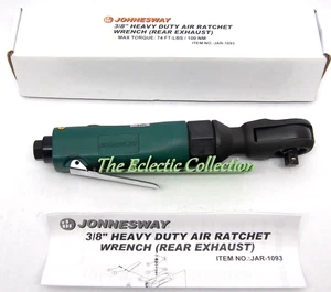 3/8" Stubby Air Ratchet Jonnesway JAR-1093 Compact Super Duty 74Ft/Lbs Pneumatic - Picture 1 of 8