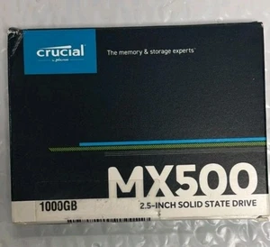 Crucial MX500 1TB 3D NAND SATA 2.5 Inch up to 560MB/s SSD - Afbeelding 1 van 4