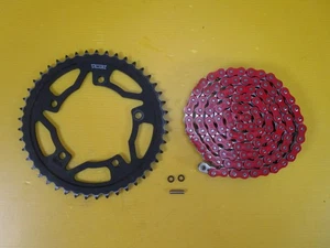 04 05 2004 2005 SUZUKI GSXR 600 750 VORTEX 45 T REAR SPROCKET GEAR EK 525 CHAIN - Picture 1 of 6