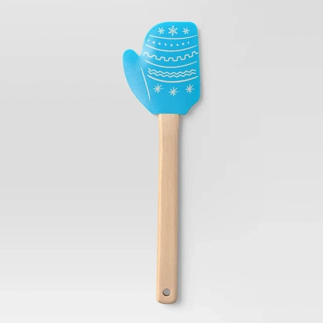 Wondershop Holiday Silicone Christmas Winter Mitten Spatula Kitchen Tool
