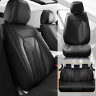 For Cadilla Xts 2013-2019 Faux Leather Car 5-Seat Covers Front & Rear Cushion