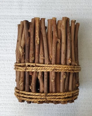 Blumentopf Handgefertigter Übertopf aus Weide und Sisal - Bild 1 von 4