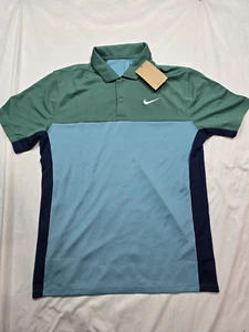 Nike Mens Dri-Fit Victory Color-Block Golf Polo Shirt Size XL FQ1114 361 $68 New - Picture 1 of 7