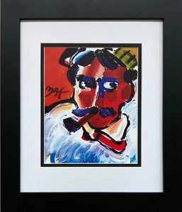 Peter Max "Vlaminck 2005" New FRAMED Art POP Psychedelic - Picture 1 of 3
