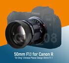 Objectif AC09 Syoptic PLEIN CADRE 50 mm F1,2 Canon R RF