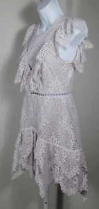 SAYLOR Mujer Lace-Overlay Cap SleeveSheath Dress XS ($308) - Imagen 1 de 6