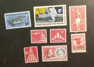 Lote de estampillas de correo aéreo de Estados Unidos MNH OG como nuevas sin usar z3624 - Imagen 1 de 1