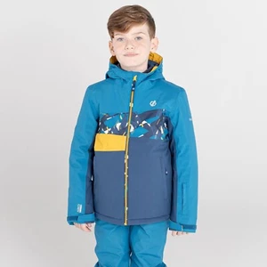 Dare 2b Boys Humour Ski Jacket Kids Insulated Winter Rain Coat RRP 100 - Picture 1 of 27