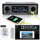 12V 4-Channel Car In-Dash Bluetooth Stereo MP3 Player AUX USB FM + Remote