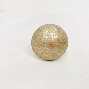 Perno de latón estilo marroquí en gris y oro - tirón de cajón de perno de puerta - Imagen 1 de 12