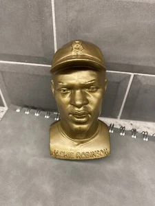 Jackie Robinson 1950s Petitto Studio Bronze Bust Candy Topper - Picture 1 of 8