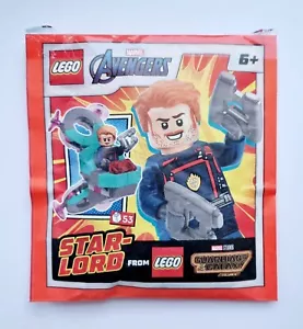 NEU LEGO MARVEL AVENGERS WERBETASCHE EXCULSIVE STAR-LORD MINIFIGUR - Bild 1 von 4